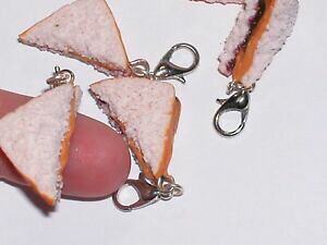 yzWG[EANZT[ ~j`As[ibco^[[[y_gI[igThCb`1 miniature cacahuete beurre amp; gelee nourriture pendentif ornement pbamp;j sandwich
