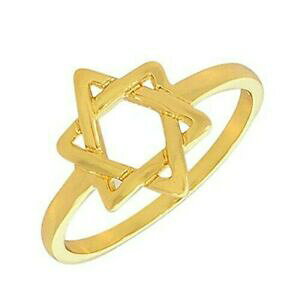 yzWG[EANZT[ Vo[X^[OCG[gS[fNVbNgX^[IufrbhOO927 argent sterling jaune ton dore classique petit etoile de david ba
