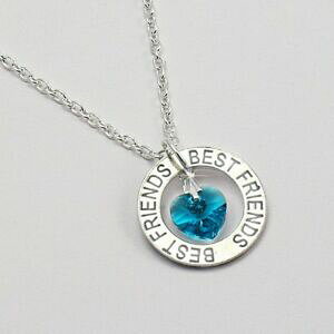 �y���������z�W���G���[�E�A�N�Z�T���[ �l�b�N���X�n�[�g�T�C�Ymeilleur amis collier avec naissance heartgirls, femmes tailles pour ami