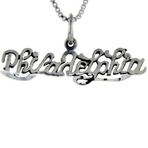 �y���������z�W���G���[�E�A�N�Z�T���[ �V���o�[�X�^�[�����O�t�B���f���t�B�A���[�h�y���_���g�u�����b�N�C�^���A�{�b�N�Xargent sterling philadelphia mot pendentif breloque,18 italien boite