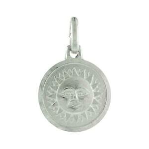 �y���������z�W���G���[�E�A�N�Z�T���[ �V���o�[�X�^�[�����O�y���_���g�u�����b�N�`�F�[��argent sterling 2sided soleil amp; crescent lune pendentif breloque, 18 chaine