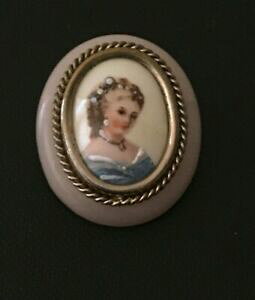 yzWG[EANZT[ [WAeB[Nu[`broche ancienne porcelaine limoges