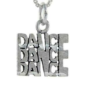 �y���������z�W���G���[�E�A�N�Z�T���[ �V���o�[�X�^�[�����O�_���X�y���_���g�u�����b�N�C�^���A���`�F�[���{�b�N�Xargent sterling danse mot pendentif breloque, 18 italien boite chaine