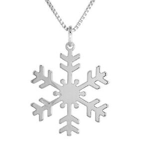 �y���������z�W���G���[�E�A�N�Z�T���[ �V���o�[�X�^�[�����O�t���R���y���_���g�u�����b�N�C�^���A�C�^���A�{�b�N�Xargent sterling flocon pendentif breloque,fabrique en italie,italien boite