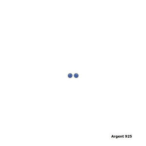 yzWG[EANZT[ COVo[XeNX^Tt@CAboucles doreilles tiges argent 925 cristal 4mm sapphire