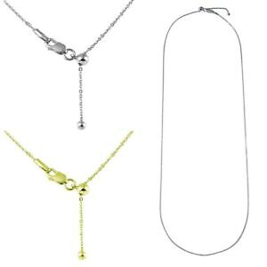 yzWG[EANZT[ C`X^[OVo[XbptbgWZ`F[J[p[24 argent sterling reglable glissant plat jaseron chaine collier w perle