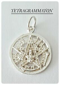 �y���������z�W���G���[�E�A�N�Z�T���[ �e�g���O���}�g���^���X�}���v���^�e�g���O���}�g���A�����g�y���^�O���}�G�\�e���Rtetragrammaton,talisman plata, tetragramaton, amuleto,pentagrama esoterico,
