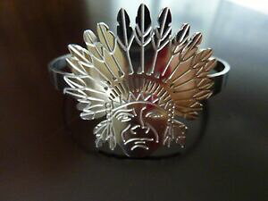 �y���������z�W���G���[�E�A�N�Z�T���[ ���f���w�b�h�I�[�v���X�e�����X�X�`�[���J�tbracelet,manchette jonc ouvert acier inoxydable pour femme ou fille model tete c