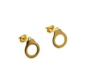 �y���������z�W���G���[�E�A�N�Z�T���[ �C�������O�S�[���f���X�`�[��bo1800f boucles doreilles menotte acier dore