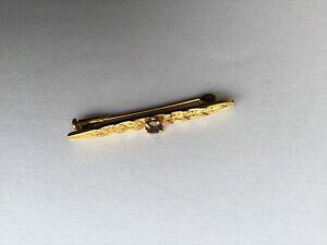 �y���������z�W���G���[�E�A�N�Z�T���[ �v���[�g�u���[�`petite broche ancienne plaque or