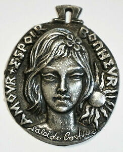 �y���������z�W���G���[�E�A�N�Z�T���[ ���_�C���y���_���gmedaille, pendentif la loi du bonheur, femme, amour espoir bonheur