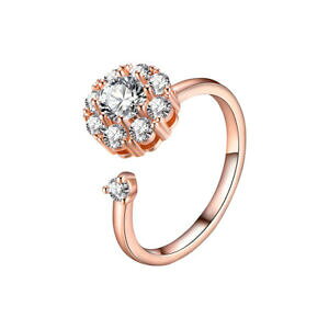 �y���������z�W���G���[�E�A�N�Z�T���[ �����Obague rotative et ajustable, cristal blanc et cuivre