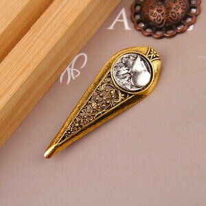 yzWG[EANZT[ S[fu[`A[fR|[g[gwbhgCAO[X^gbroche dore art deco portrait tete triangle dentelle metal retro xz12