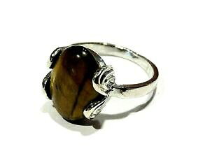 yzWG[EANZT[ WGt@V[O^CK[ACTCYbijou bague fantaisie alliage argente ?il de tigre taille 53