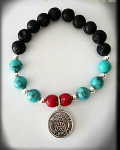 yzWG[EANZT[ pZegO}gv^Vo[y^OEBJCuUbgpulsera tetragrammaton plata silver pentagram 1,5cm wiccan pendant brazalet