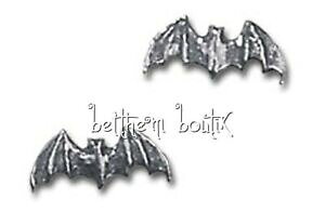 yzWG[EANZT[ CONXV[}EXobgX^bhSVbNalchemy boucle d oreille clous chauve souris bat studs gothique