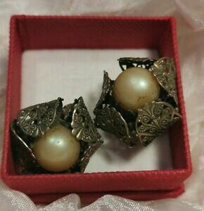 yzWG[EANZT[ Be[WWG[RbsAIbL[jBe[WIWibijoux vintage anni 607080 coppia orecchini vintage originali