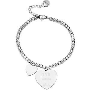yzWG[EANZT[ ub`hiCAb`CIVIhNI[tVyVGA~JubLAbgbracciale donna in acciaio ciondoli cuore frasi pensieri amica bracci