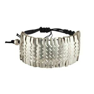 �y���������z�W���G���[�E�A�N�Z�T���[ �u���X���b�g�W�O�U�O�A�X�e�N81stgeneration bracelet ton argent laiton zig zag swirl azteque reglable