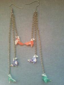 �y���������z�W���G���[�E�A�N�Z�T���[ �~�j�R�R�b�g�C�������O�J�X�P�[�hboucles doreilles minicocottes en origami cascade? co_001