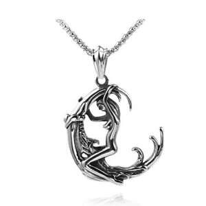 yzWG[EANZT[ lbNXEBbJG\eYy_gcollier et pendentif hecate deesse de la triple lune wiccan pagan esoterisme