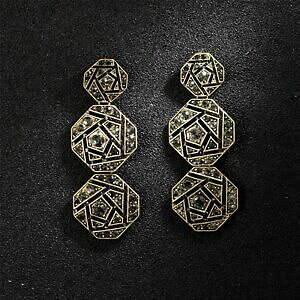 �y���������z�W���G���[�E�A�N�Z�T���[ �C�������O�t�@�b�V�����N���[�S�[���f���O���[�N���X�^�����[�Y�X�N�G�A�z���[�����O���g��boucle doreilles fashion clou dore gris cristal rose carre creux long re