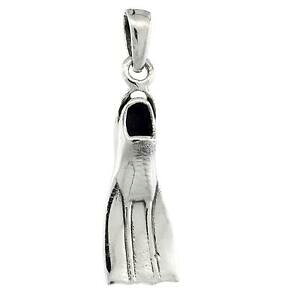 yzWG[EANZT[ Vo[X^[OXL[o_CrOEBOy_gubNC^A{bNXargent sterling scuba diving ailette pendentif breloque,18 italien box