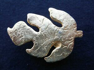yzWG[EANZT[ rW[^GXvWWubNZhxgu[`ancien bijou metal esprit georges braque 7 cm boucle ceinture ou broche