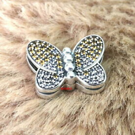 【送料無料】ジュエリー・アクセサリー スターリングシルバーベズバタフライチャームクリップ925 sterling silver reflexions bedazzling butterfly clip charm