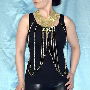 yzWG[EANZT[ S[hPbeXsbcFi[Vjbg{fB`F[lbNXt@C[Xfine dentelle avec goldketten spitzenausschnitt collier chaine pour le corps