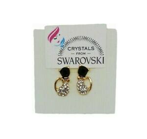 yzWG[EANZT[ IbL[j_hiIWbvbJ[gGNX^XtXL[\WKorecchini da donna oro giallo placcato e cristalli swarovski r originali regalo