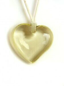 �y���������z�W���G���[�E�A�N�Z�T���[ �V�g�����N���X�^���n�[�g�l�b�N���X�C�f�B�[collier coeur cristal citrine idee cadeau amour