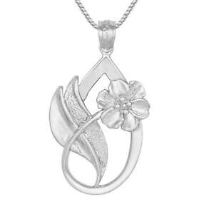 �y���������z�W���G���[�E�A�N�Z�T���[ �V���o�[�X�^�[�����O�t�����[�y���_���g�u�����b�N���C�h�C���A�����J�C�^���A�`�F�[���{�b�N�Xargent sterling pendentif fleur breloque,fabrique en usa,italien c