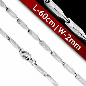�y���������z�W���G���[�E�A�N�Z�T���[ ���u�X�^�[�J�b�g�v���Y�������N�`�F�[��60cm x 2mm ?chaine a maillons en forme de prisme coupe avec pince de homard en