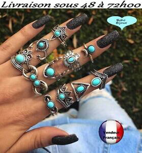 �y���������z�W���G���[�E�A�N�Z�T���[ �{�w�~�A���{�w�~�A�������O���B���e�[�W�����O�Z�b�gensemble de 11 bagues boho boheme ethnique alliage vintage x09 bague