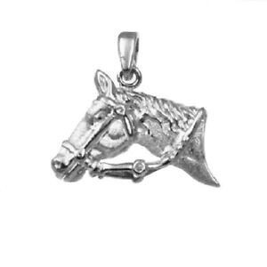 yzWG[EANZT[ Vo[X^[Oz[Xwbh\bhy_gubNChC^A{bNXargent sterling cheval tete 3d solide pendentif breloque,made usa ,italien box