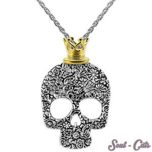 yzWG[EANZT[ LVR`F[LVRqbvzbvSVbNCmbNXt[wbhtete de mort mexican chaine couronne mexicanisch hip hop gothique inox floral