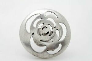 yzWG[EANZT[ Vo[^Ot@bVWG[t[ht[JWA[NfCEFAfemme argent metal bague mode bijoux fleur rond floral casual t