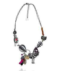 yzWG[EANZT[ WG[lbNXsReBsR^I[xWlol bijoux collier oiseau picoti picota plume aubergine