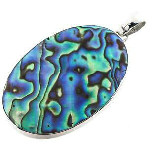 yzWG[EANZT[ I[opEAI[VF}bVuVo[y_g2 ovale paua coquille dormeau 925 pendentif argent massif