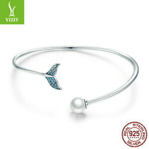 yzWG[EANZT[ X^[OVo[}[ChuXbgauthentic 925 sterling silver mermaids tear cz bracelet for women adjustable