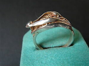 �y���������z�W���G���[�E�A�N�Z�T���[ ���B���e�[�W�����O�V���o�[�V���o�[�����Obague filigrane vintage 70 argent 925 neuf t51 old silver 925 ring