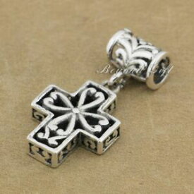 【送料無料】ジュエリー・アクセサリー スターリングシルバークロスファッションチャームhandmade 925 sterling silver decorative cross fashion charm pendant gift 9r012d