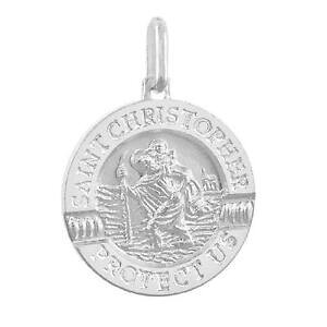 yzWG[EANZT[ Vo[X^[OZgy_gZgNXgtubNC^Aargent sterling saint pendentif st christophe breloque,fabrique en italie,18