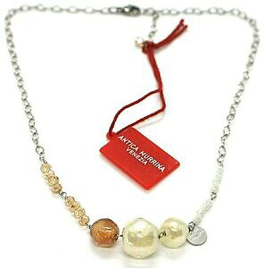 �y���������z�W���G���[�E�A�N�Z�T���[ �R���[�i�A���e�B�J�����[�i���F�l�c�B�A�y�s�b�g�J���[�A���u��collana antica murrina venezia, coa59a10, pepite color ambra, 45 cm, 177