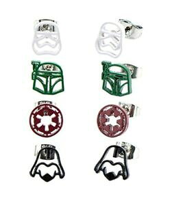 yzWG[EANZT[ X^[EH[YCOZbgstar wars imperial empire forces boucles doreilles ensemble de 4
