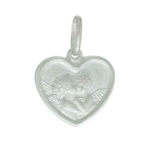 �y���������z�W���G���[�E�A�N�Z�T���[ �V���o�[�X�^�[�����O�L�X�G���W�F���X�n�[�g�y���_���g�u�����b�N�C�^���A16cm argent sterling baisers anges coeur pendentif breloque,18 italien