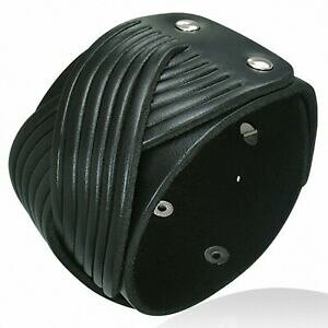 yzWG[EANZT[ CtBjeBbvPgU[Xgbvbracelet en cuir noir lanieres multiple tresses celtique infinity wrap