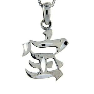 �y���������z�W���G���[�E�A�N�Z�T���[ �V���o�[�X�^�[�����O�E�F���X�`���C�j�[�Y�L���^�[�y���_���g�u�����b�N�C�^���Aargent sterling richesse chinois personnage pendentif breloque,18 italien