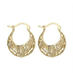 �y���������z�W���G���[�E�A�N�Z�T���[ �C�������O�N���I�[���W�v�V�[�S�[���h�V�F�C�v�o�X�P�b�gbof0111 boucle doreille creole et tsigane or forme panier decoree de la sainte